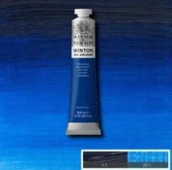 Winsor & Newton - Oliemaling - Winton - Phthalo Blue 200 ML