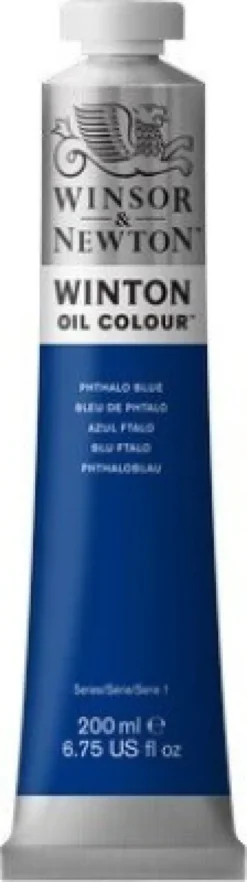 Winsor & Newton - Oliemaling - Winton - Phthalo Blue 200 ML