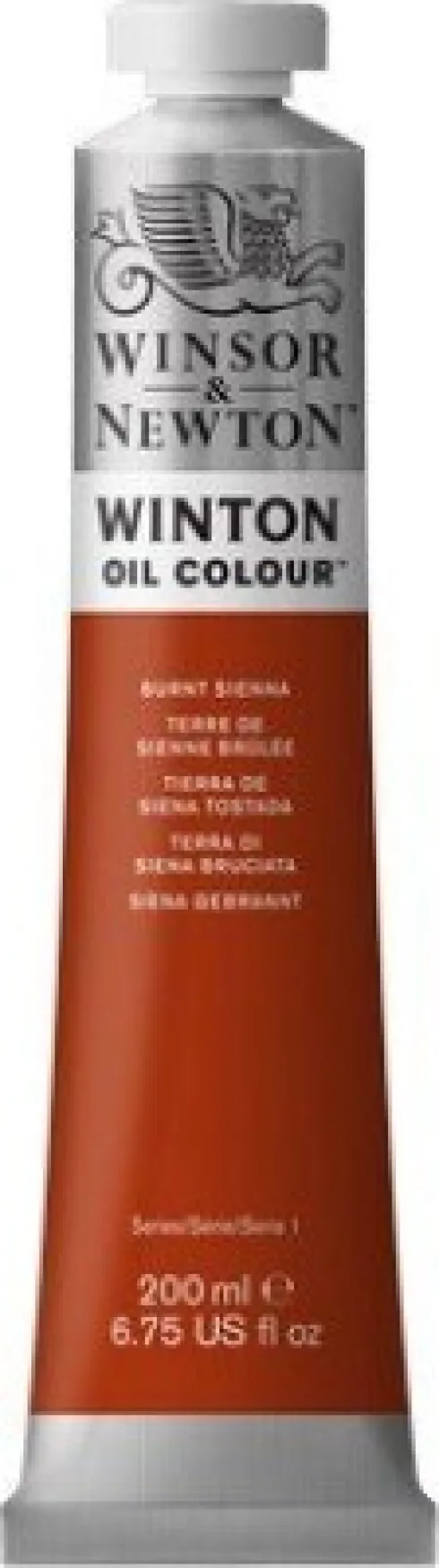 Winsor & Newton - Oliemaling - Winton - Burnt Sienna 200 ML