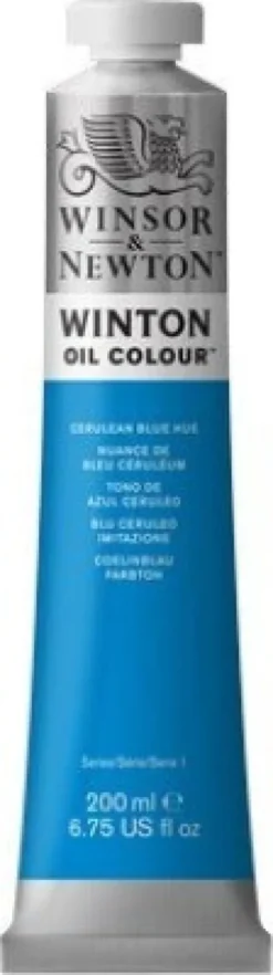 Winsor & Newton - Oliemaling - Winton - Cerulean Blue Hue 200 ML