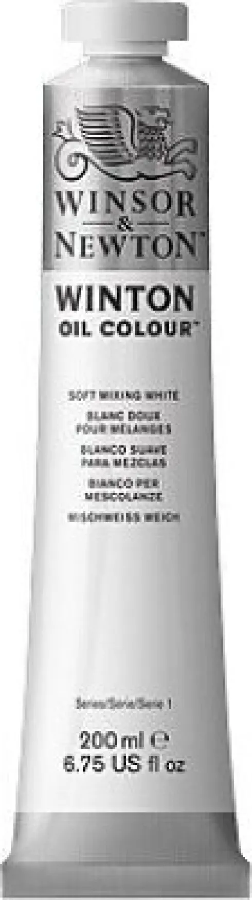 Winsor & Newton - Oliemaling - Winton - Soft Mixing White 200 ML