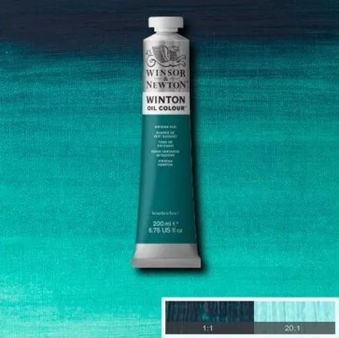 Winsor & Newton - Oliemaling - Winton - Viridian Hue 200 ML