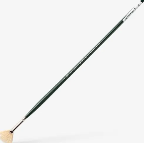 Winsor & Newton - Pensel - Akrylmaling Og Oliemaling - Fan Size 1