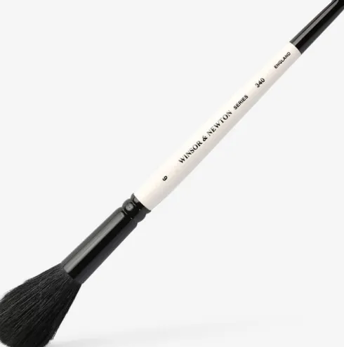 Winsor & Newton - Pensel - Mop Brush - Series 340 - Kort - Str. 6