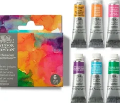 Winsor & Newton - Professional Watercolour - Vibrant Set - 6X5 ML