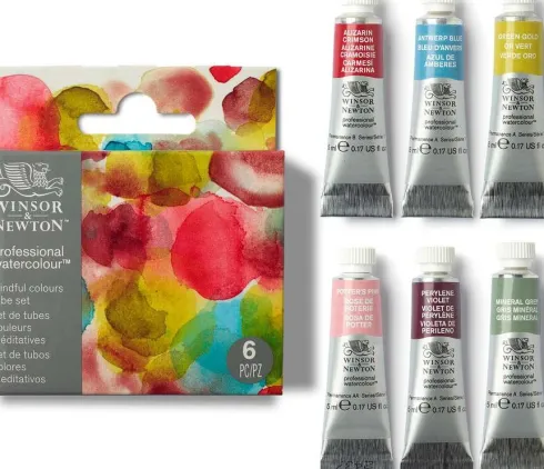 Winsor & Newton - Professional Watercolour - Mindful Set - 6X5 ML