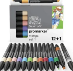 Winsor & Newton - Promarker - 12+1 Dele - Manga Expansion