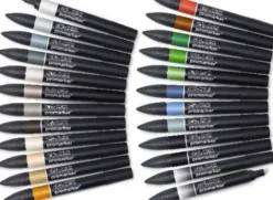 Winsor & Newton - Promarker Tusser - 24+1 Stk. - Architectural Tones