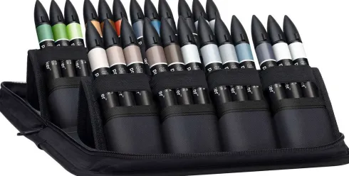 Winsor & Newton - Promarker Tusser - 24+1 Stk. - Architectural Tones