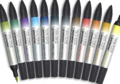 Winsor & Newton - Promarker Tusser - Landscape Tones - 12 Farver
