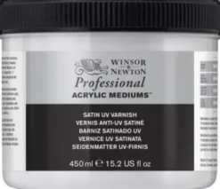Winsor & Newton - Satin Uv Varnish - Satin Uv Lak 450 ML