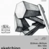 Winsor & Newton - Skitseblok - A4 110G 23X30,5 CM - 50 Sider