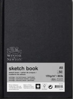 Winsor & Newton - Skitsebog - Sketchbook A5 170G - 50 Sider