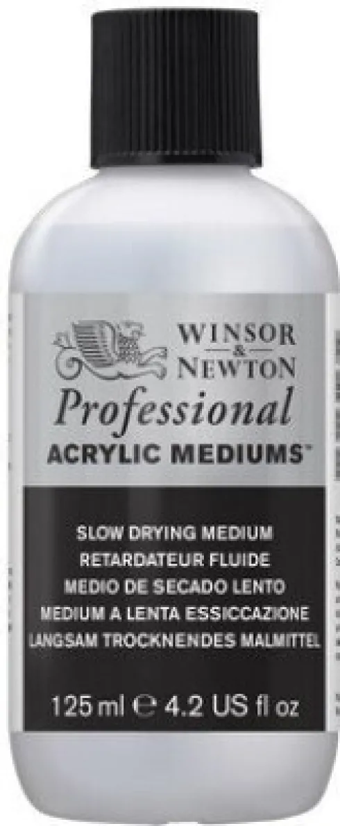 Winsor & Newton - Slow Drying Akryl Medium 125 ML