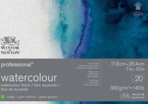 Winsor & Newton - Watercolour Pad Akvarelpapir - 20 Sider