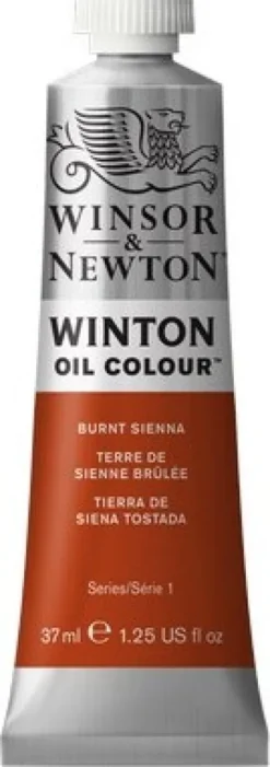 Winsor & Newton - Winton Oil Colour 37 ML - Burnt Sienna 074