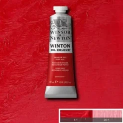 Winsor & Newton - Winton Oil Colour 37 ML - Cadmium Red Deep Hue 098