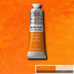 Winsor & Newton - Winton Oil Colour - 37 ML - Cadmium Orange