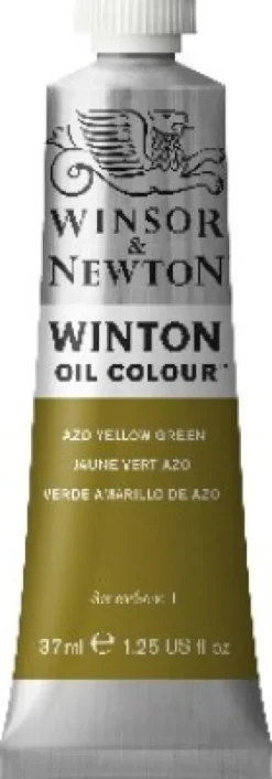 Winsor & Newton - Winton Oil Colour 37 ML - Azo Yellow Green 280