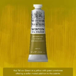 Winsor & Newton - Winton Oil Colour 37 ML - Azo Yellow Green 280