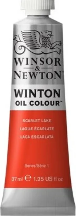 Winsor & Newton - Winton Oil Colour 37 ML - Scarlet Lake 603