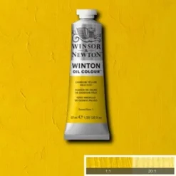 Winsor & Newton - Winton Oil Colour 37 ML - Cadmium Yellow Pale Hue 119