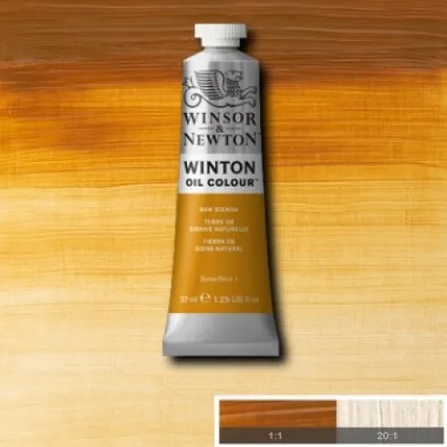 Winsor & Newton - Winton Oil Colour 37 ML - Raw Sienna 552