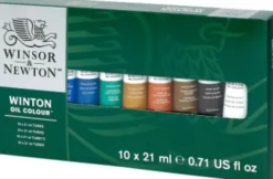 Winsor & Newton - Winton Oil Colour - Oliemaling Sæt - 10X21 ML