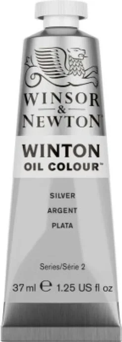 Winsor & Newton - Winton Oil Colour - Silver - 37 ML