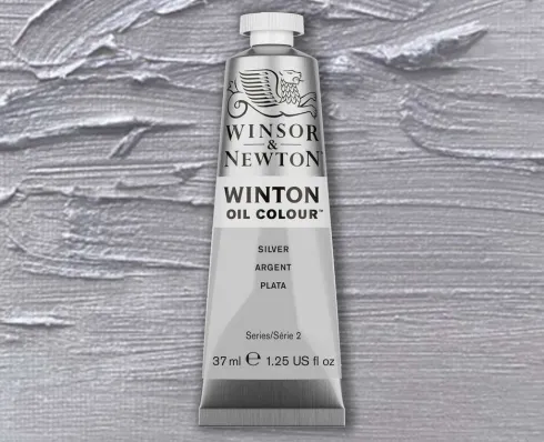 Winsor & Newton - Winton Oil Colour - Silver - 37 ML