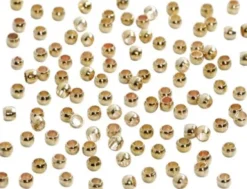 Wireklemmer - Ø 2 MM - Forgyldt - 100 Stk