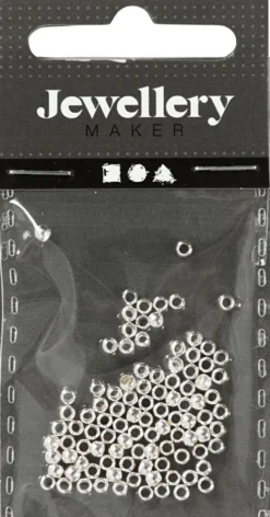 Wireklemmer - Ø 2,5 MM - Forsølvet - 100 Stk