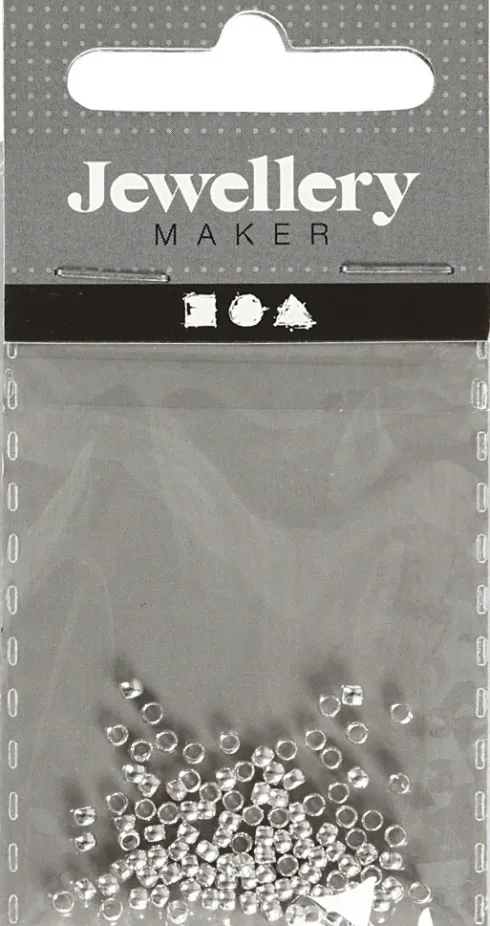 Wireklemmer - Ø 2 MM - Forsølvet - 100 Stk