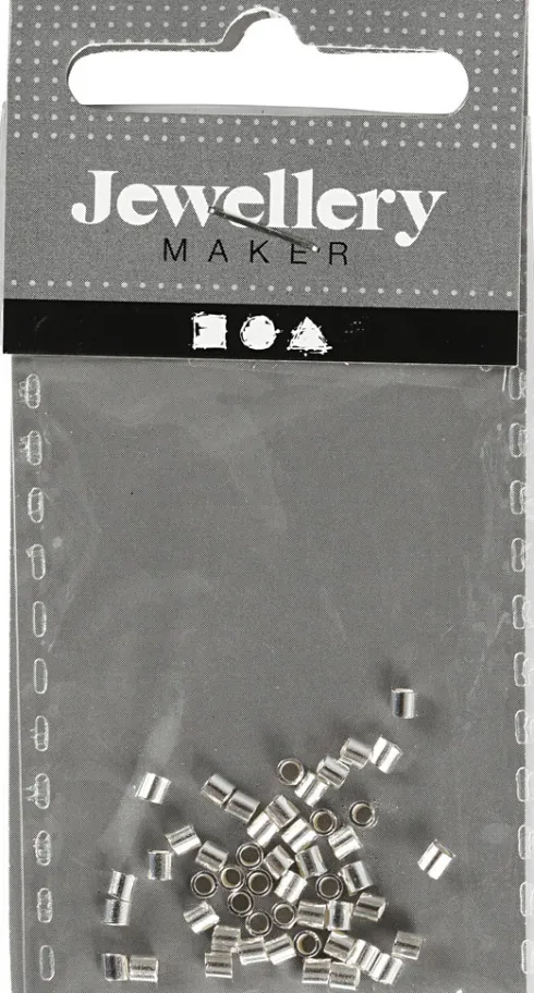 Wireklemmer - Ø 2 MM - Sterling Sølv - 50 Stk