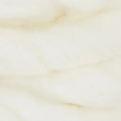 Xl Kæmpegarn Af Polyacryl/Uld - L 15 M - Str. Mega - Råhvid - 300 G