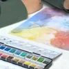 Zieler - Metallic Half Pan Water Colour Set - Akvarelfarver - 24 Stk