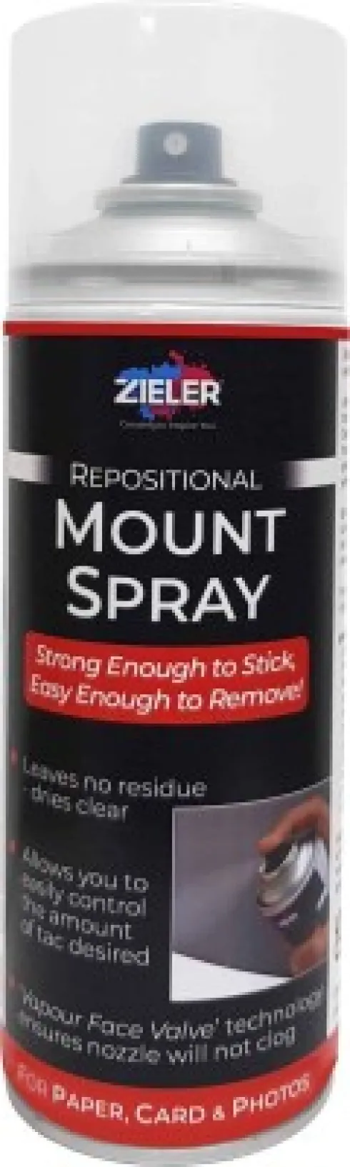 Zieler - Repositional Mount Spray - Lim Spray 400 ML
