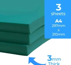 Zieler - Soft Polymer Lino Sheets - 3 Linoleumstryk Plader - A4